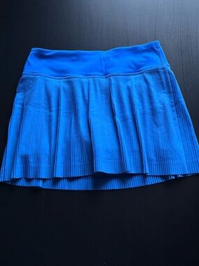 Lululemon Pleat To Street Skirt III in Pipe Dream Blue